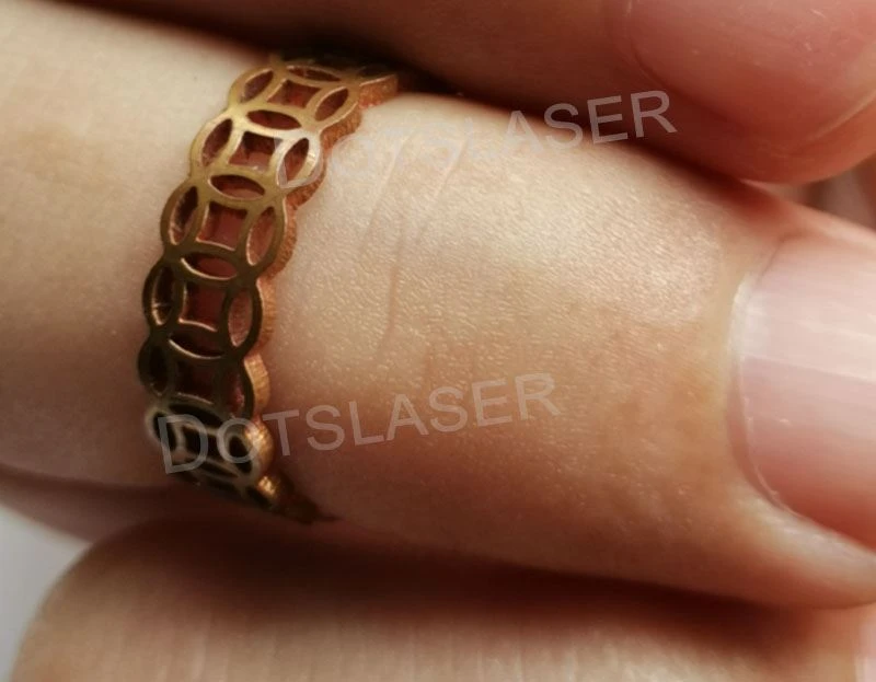 copper ring cutting