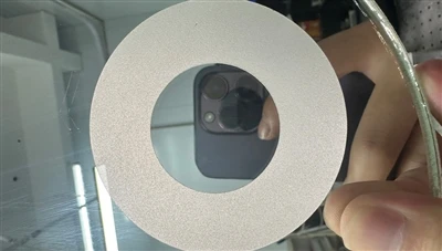 سندبلاست لیزری روی آینه