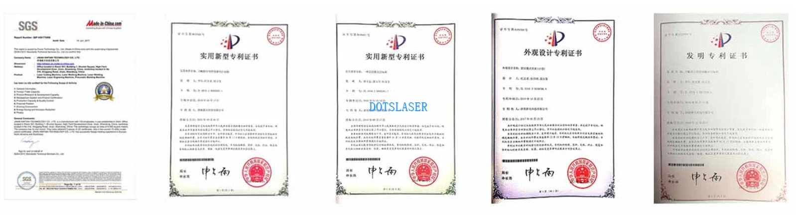 Dotslaser-quality ensure